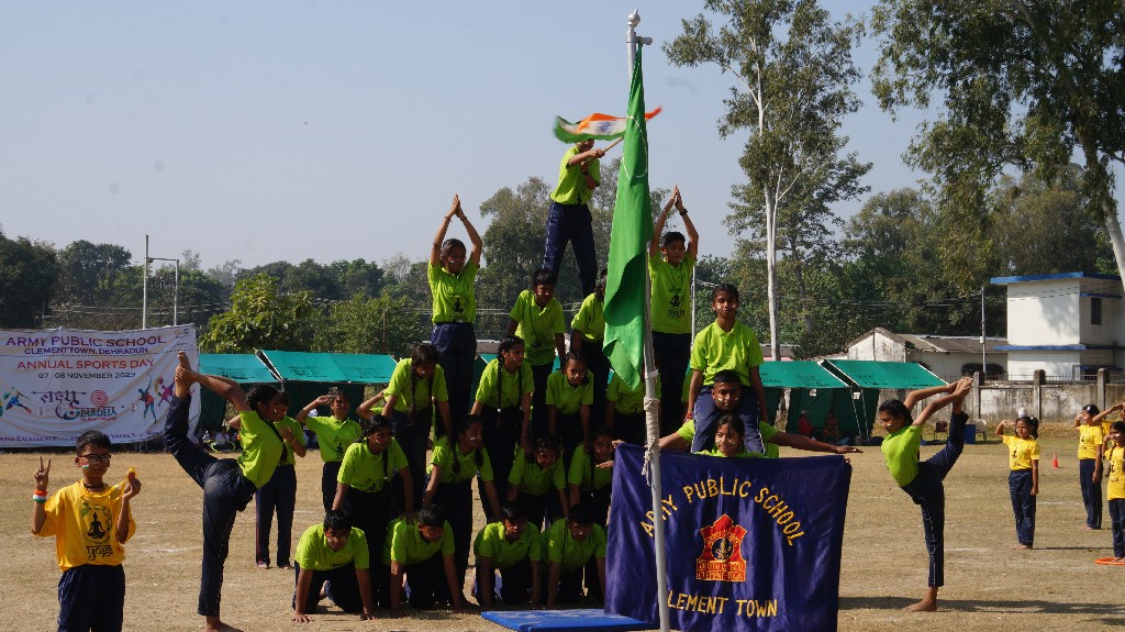 Sports Day Sr Wing APS Clement Town