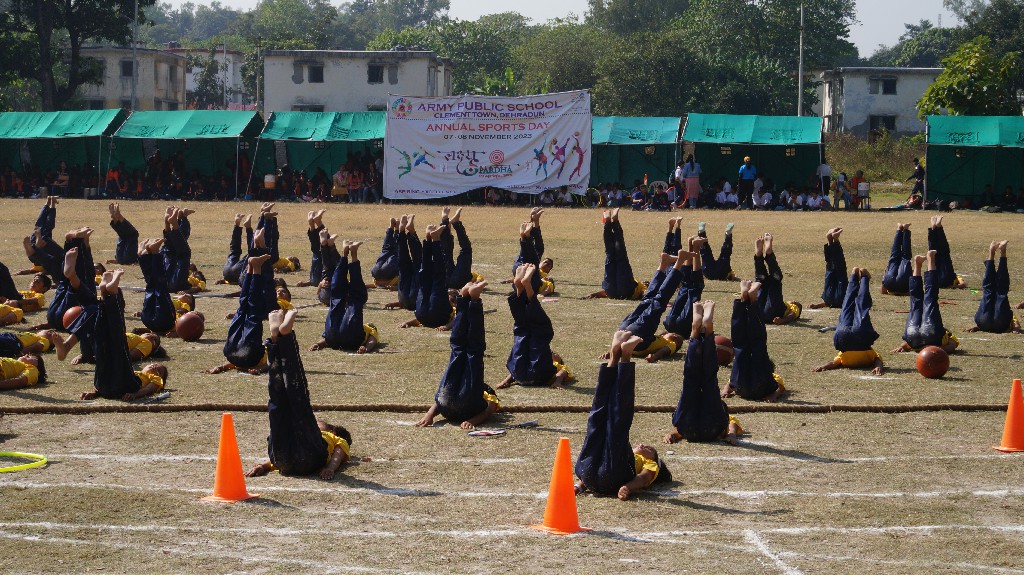 Sports Day Sr Wing APS Clement Town